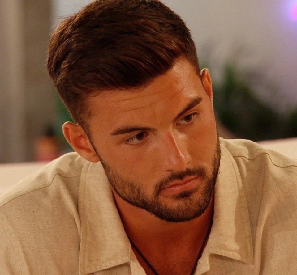 Liam Reardon, who rose to fame on Love Island, is in hospital