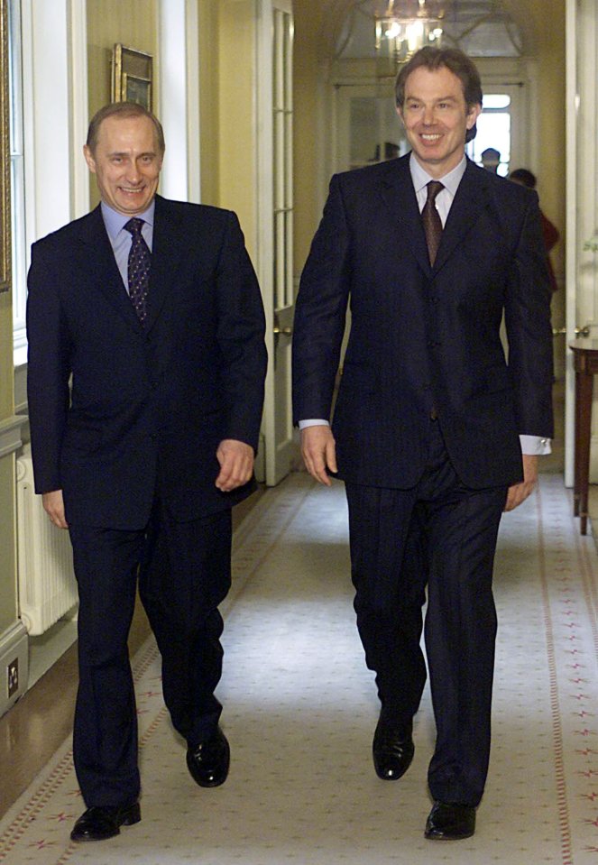 He also tried to teach him a 'semi-march' walk, and how to smile