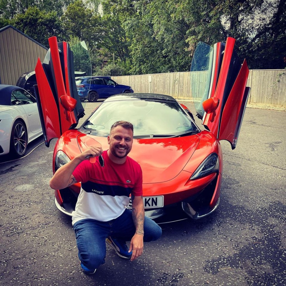 The 37-year-old has over 700k followers on Instagram