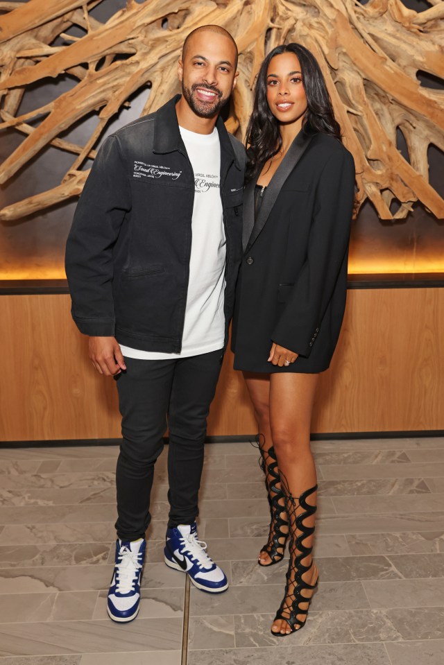Rochelle Humes hailed her husband Marvin on Inter­national Women’s Day