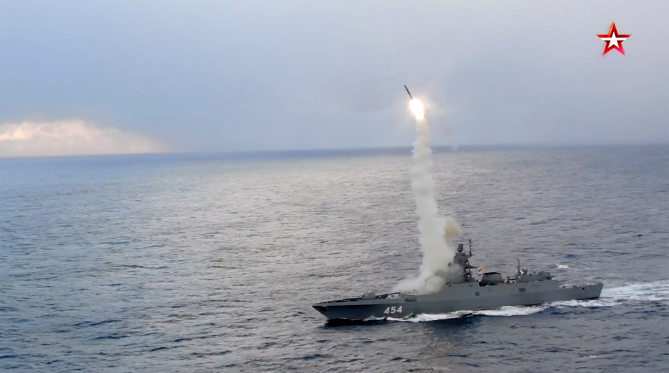 Russia has released footage of the Zircon nuke missile