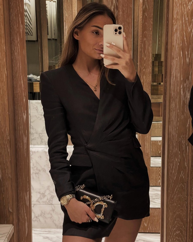Ahmic loves dressing designer clobber