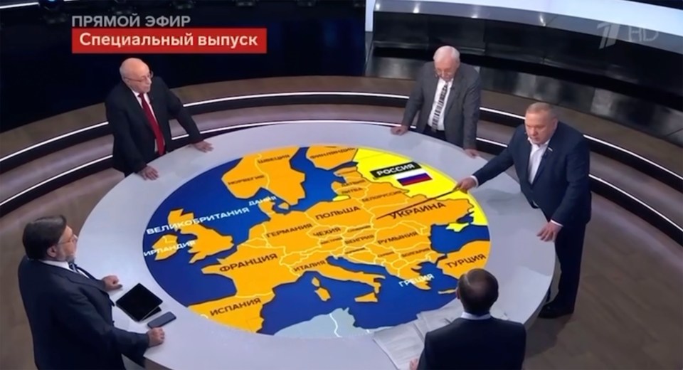 Russian state TV went berserk as they claimed Russia is ready to nuke the west if it puts NATO troops into Ukraine