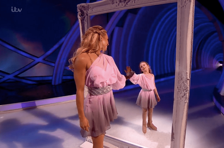 Kimberly's dream as a young girl was to be a figure skater