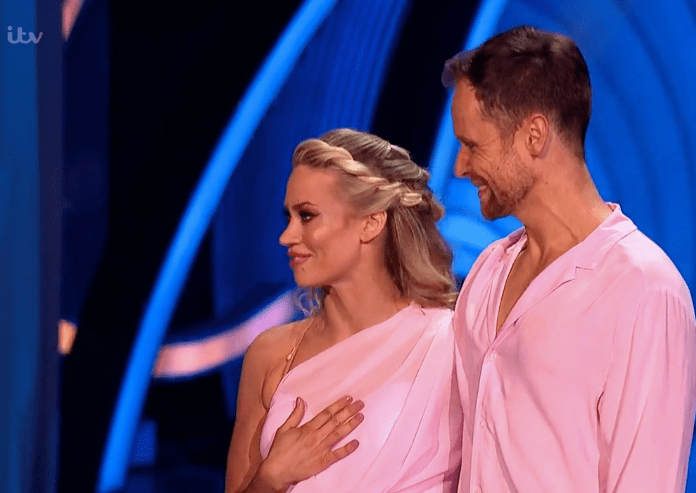Kimberly got very emotional after her performance