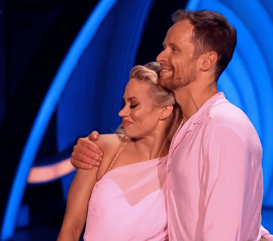 Kimberly Wyatt was in tears after getting the scores for Dancing on Ice finale skate