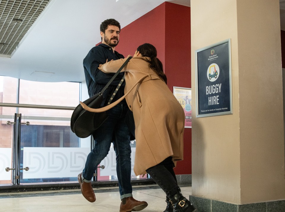 Lydia pushed Adam off a balcony and left him for dead