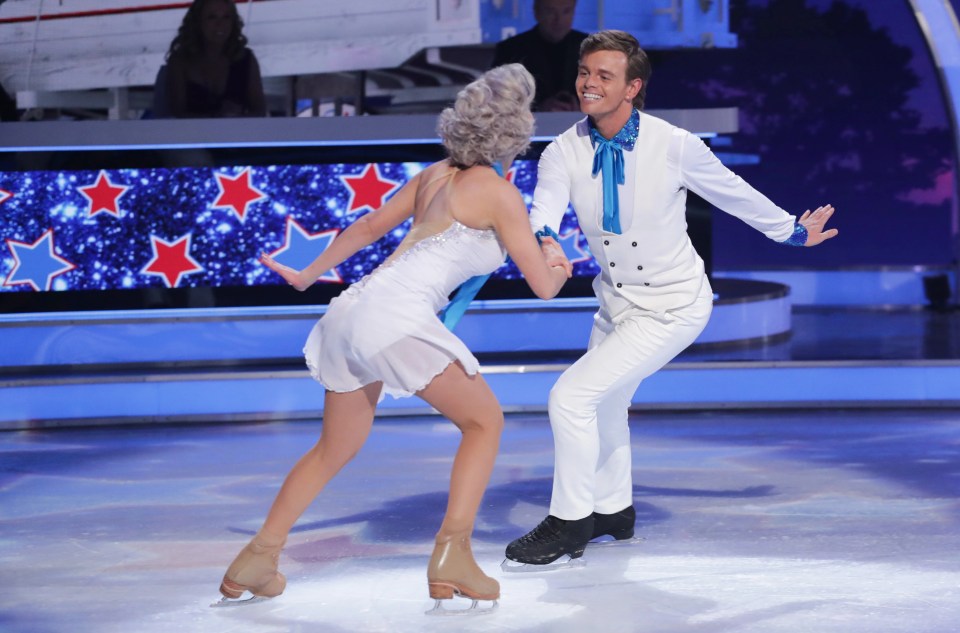 Regan and Karina Manta recreated Torvill and Dean's "Barnum" first performed 39 years ago