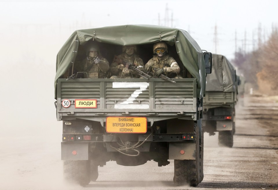 Russian troops are said to be facing severe supply problems