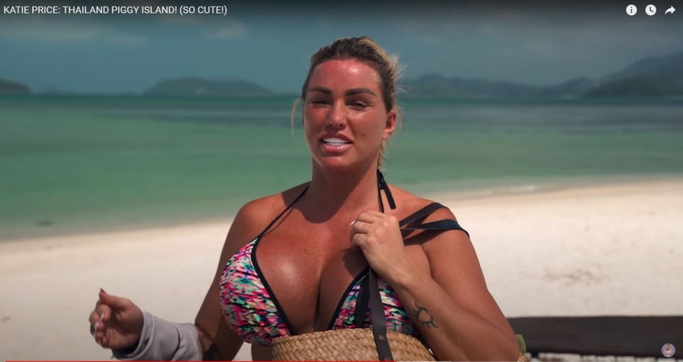 She and Carl recently returned from a holiday to Thailand