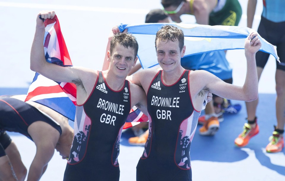 Brothers Alistair and Jonny Brownlee have won five Olympic medals between them over three Games