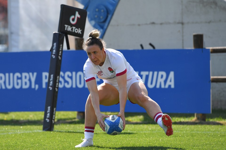 McKenna got things underway for the Red Roses in Parma