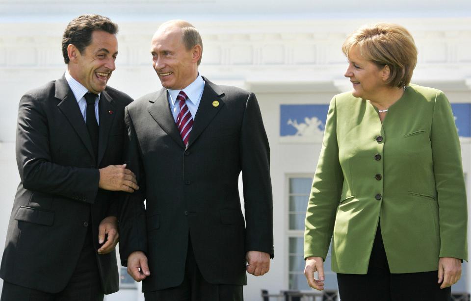 He also said western Europe would be made reliant on Russian gas