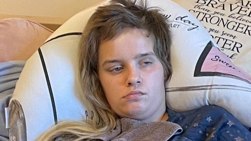 Her mum told how her daughter hugged her, has attempted to smile and blow a kiss