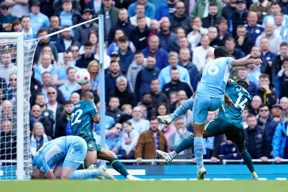 Rodri got himself on the scoresheet with a thunderous strike