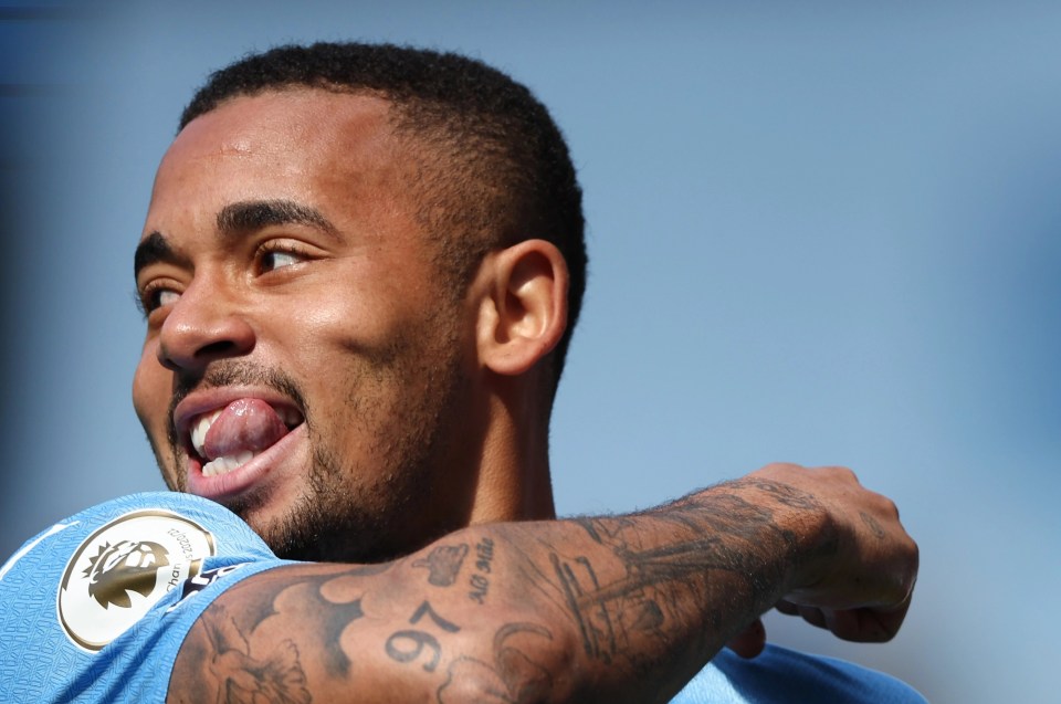 Gabriel Jesus has taken his tally to 11 goals for the season
