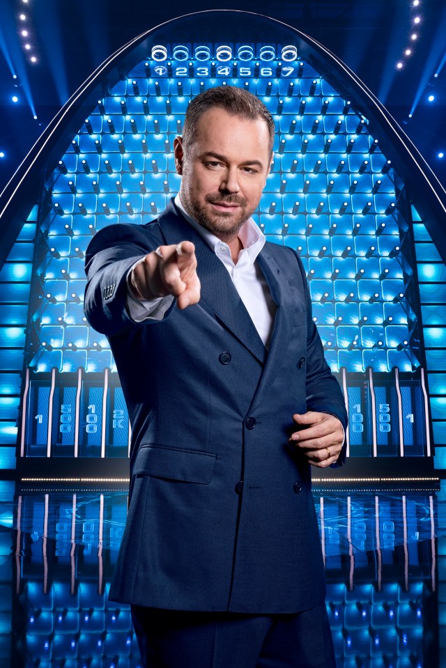 Danny Dyer on the set of The Wall.