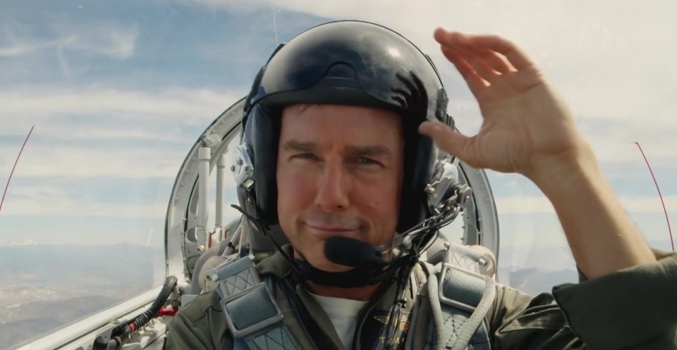 They first tore through the sky in a 75-year-old fighter plane before switching to a more modern jet - an Aero L-39 of the Patriots display team