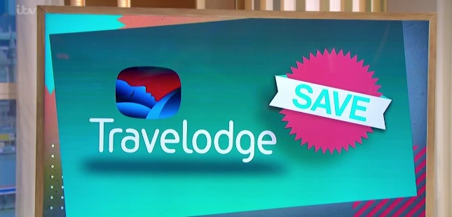 The Travelodge logo was a subject of hot debate on today's This Morning