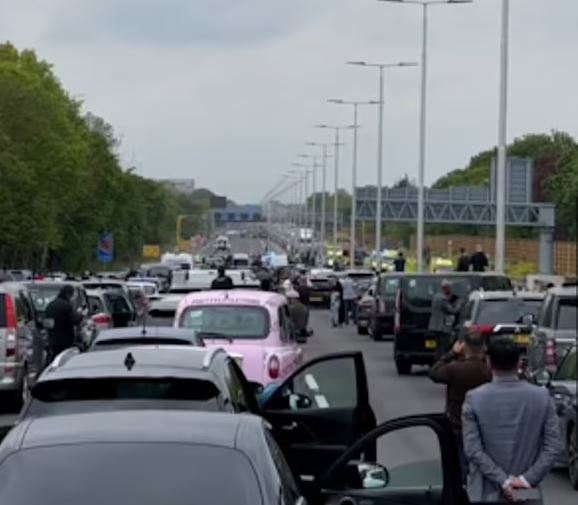 A 10-year-old is fighting for life following the crash