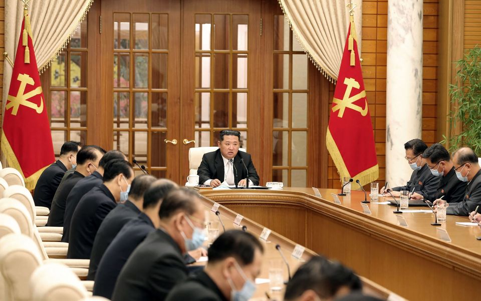 The Supreme Leader has previously always shunned masks - despite every other official wearing one