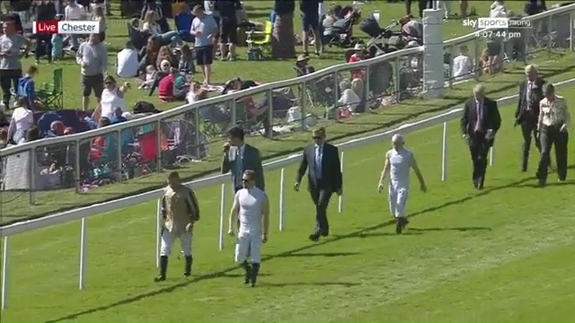 The rest of the day's action at Chester has been cancelled