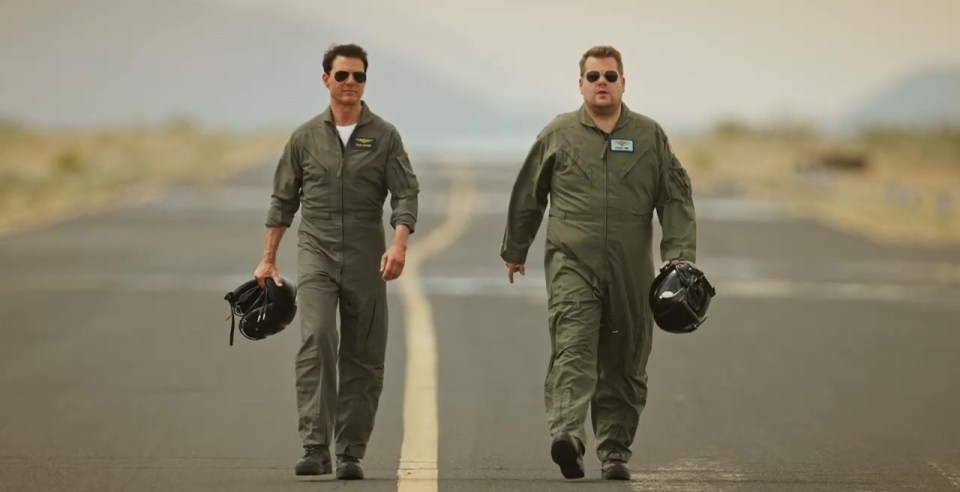 Four years ago, the pair performed a skydive together