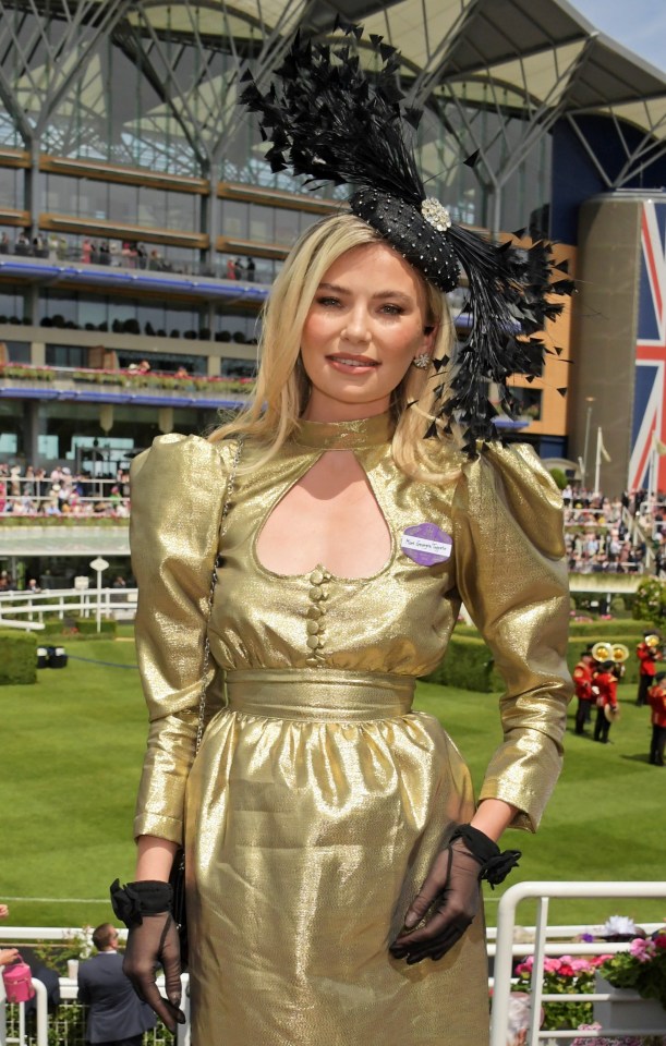 Reality TV star Georgia Toffolo, seen at Royal Ascot, scored big on a bet