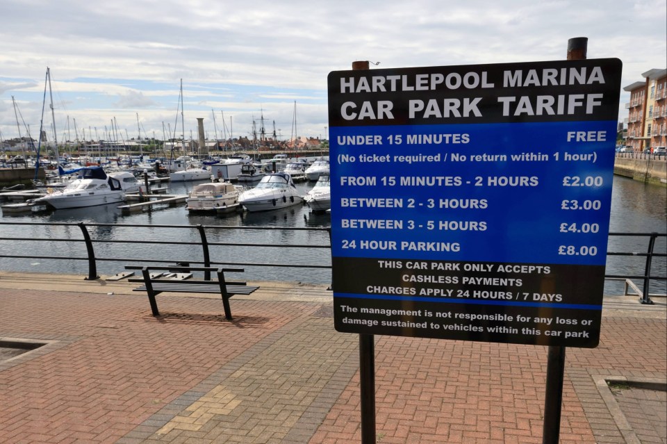 The private car park in Hartlepool has hiked up its tariffs - much to business owners dismay