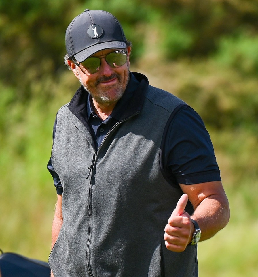 Golf legend Phil Mickelson's hunch for the Baltimore Ravens paid off
