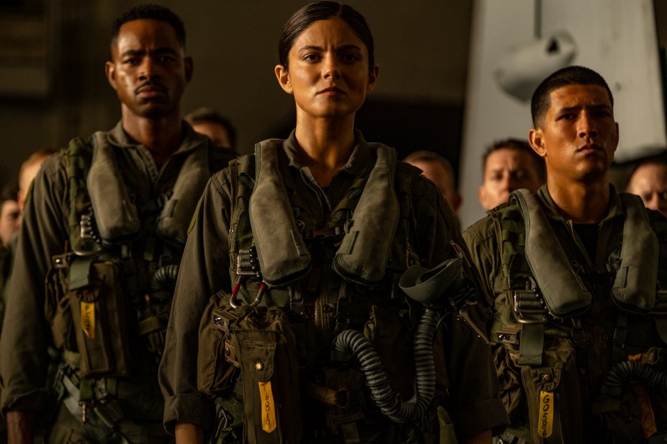Monica Barbaro plays Phoenix, the only female in the squadron