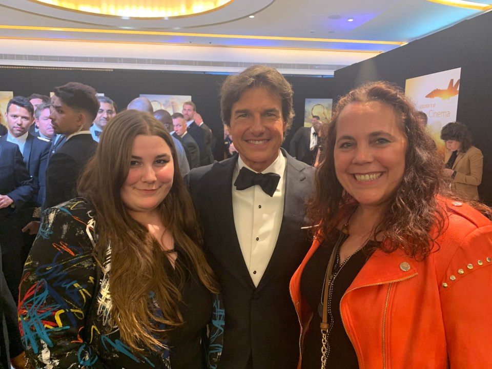 Jo with Tom and daughter Beth, 19