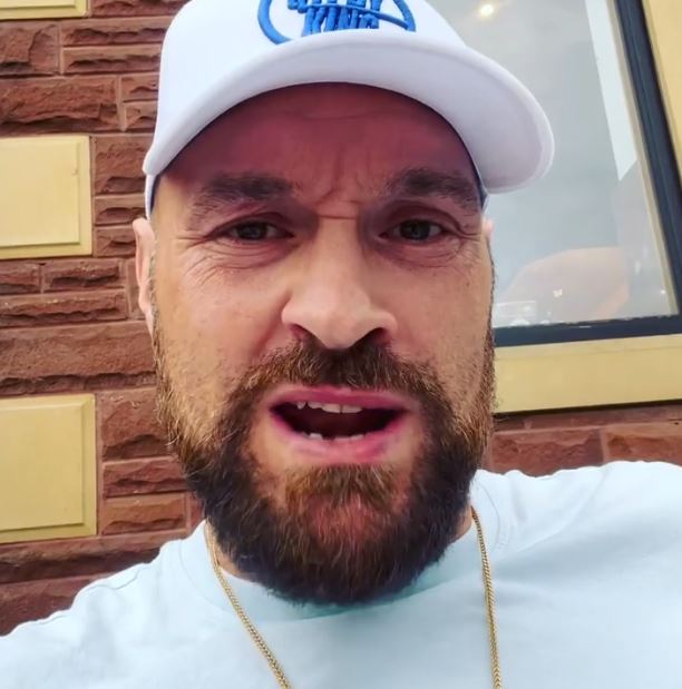 Fury gave a heartfelt plea for people struggling with mental health to seek help