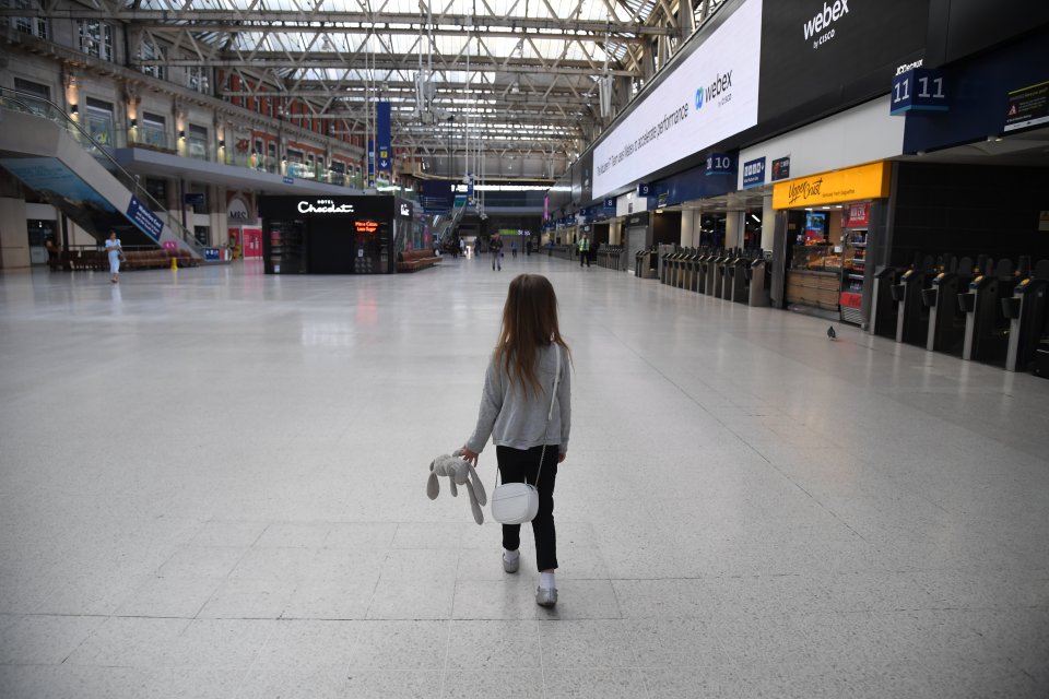 RMT workers brought Britain's railways to a standstill