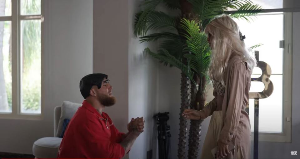 The spoof Tommy is desperate to impress Molly Mae