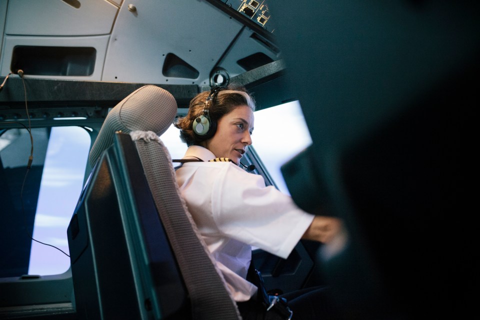 A pilot has warned that a shortage of pilots in America is making flights unsafe (stock image)