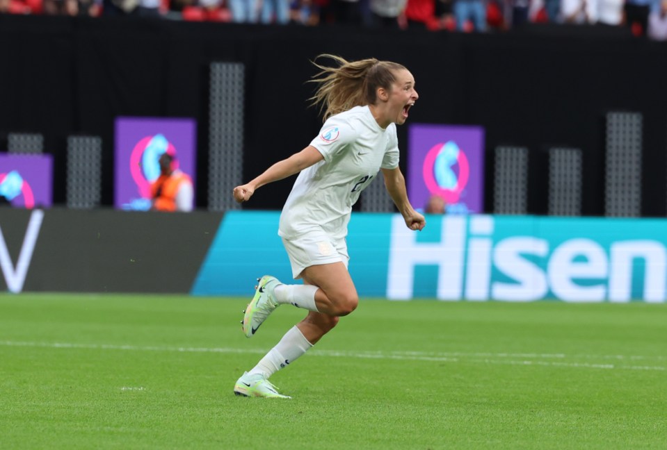 The goal was well deserved as England dominated at home