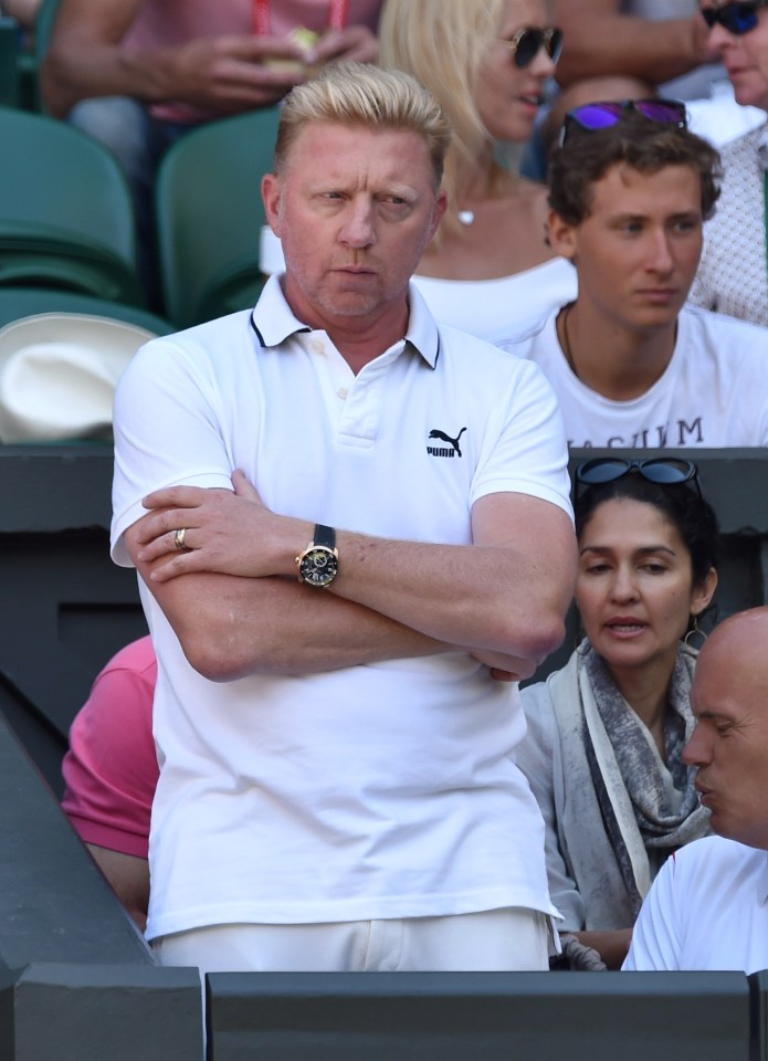 Becker was invited to Wimbledon’s Royal Box but had to turn it down because he is in jail