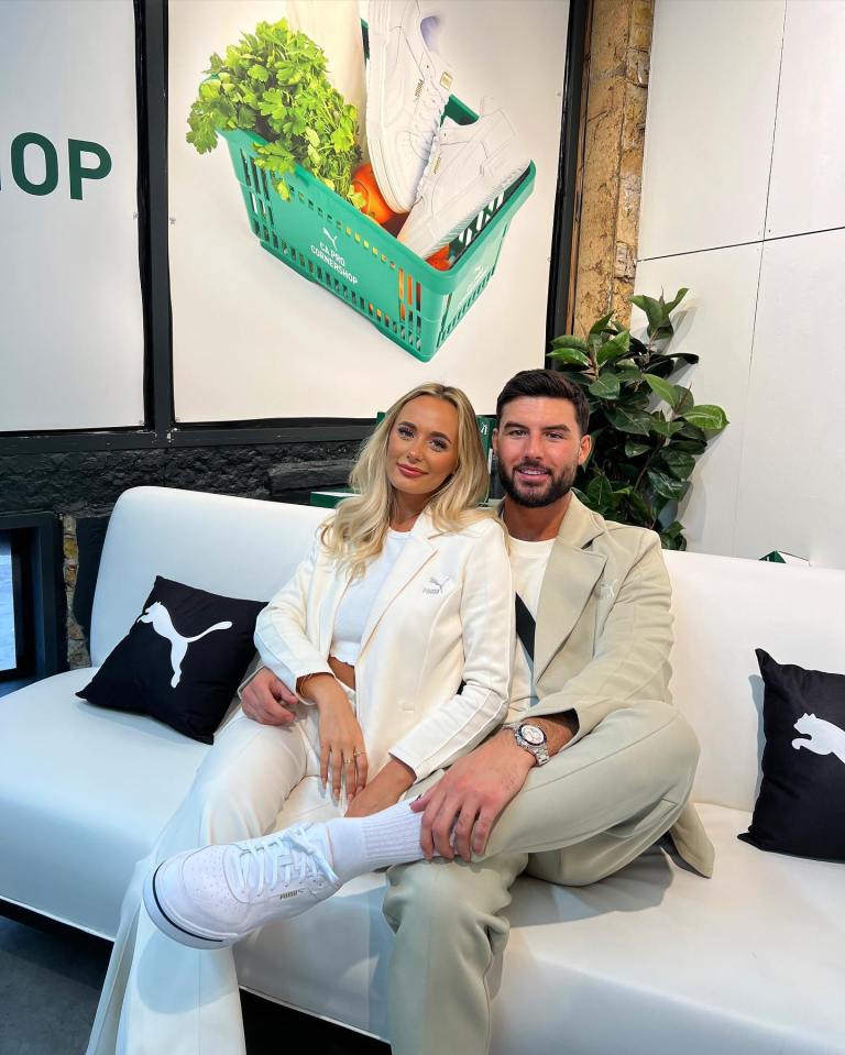The couple had only been seen in rare social media appearances