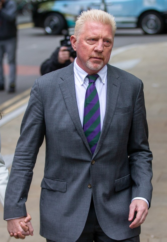 German Becker was jailed for 2½ years for fraudulently concealing £2.5million after being declared bankrupt