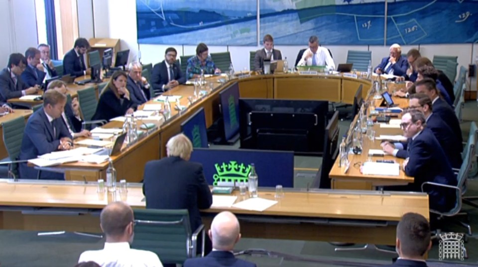 5.15: Boris received a grilling on all sides at the Liason Committee