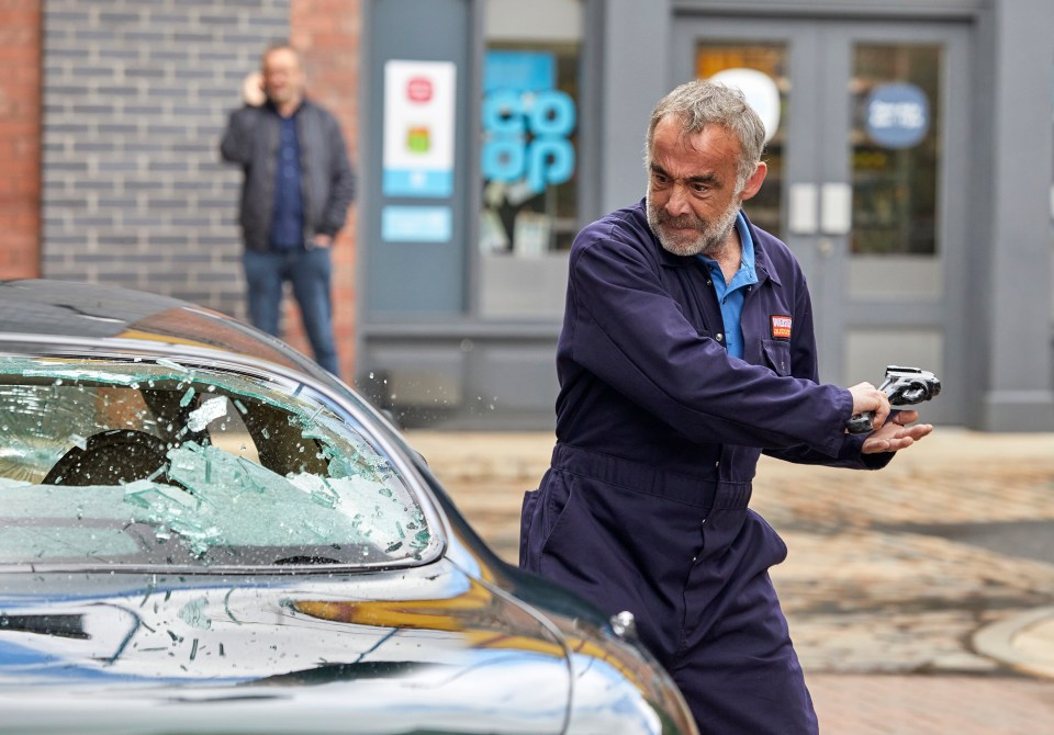 Kevin Webster loses his temper