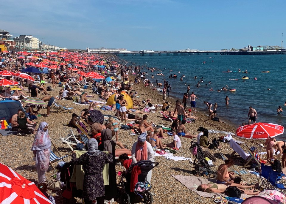 Health chiefs are urging the public to head to churches or supermarkets to cool off in the heat