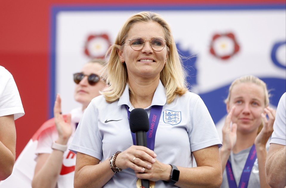 Sarina Wiegman earns a reported £400,000 a year