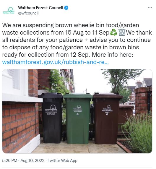 The council announced the move on Twitter on Wednesday