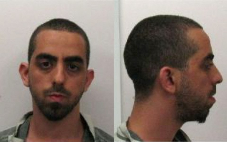 Mugshots of Hadi Matar, suspect in the Salman Rushdie stabbing.