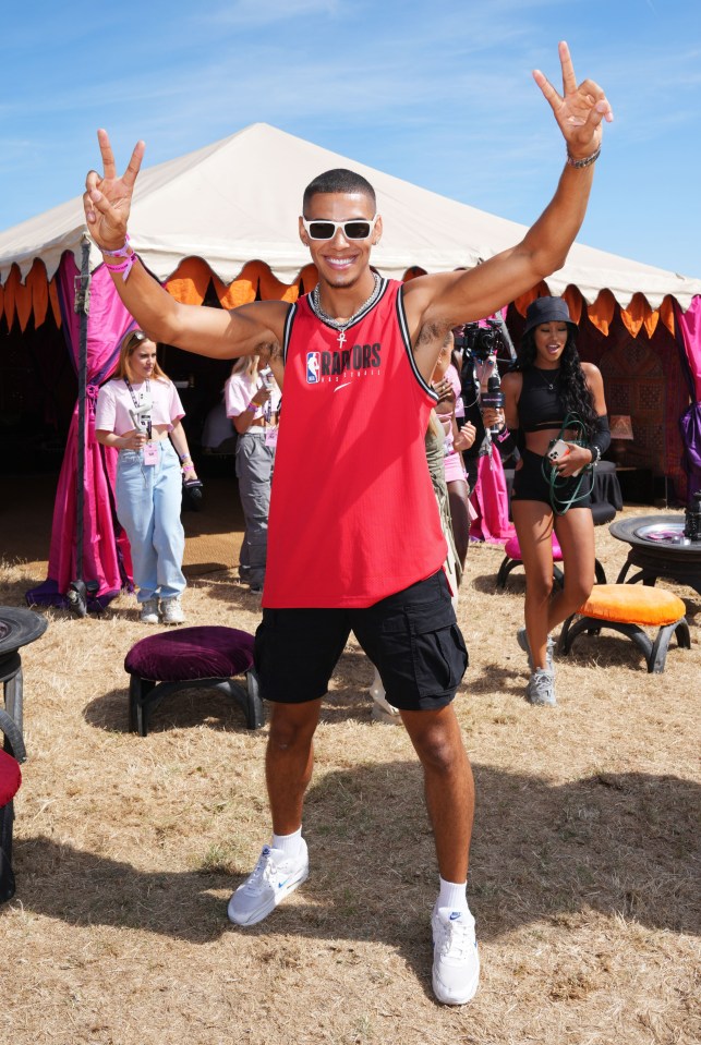 Josh was happy to be at the event