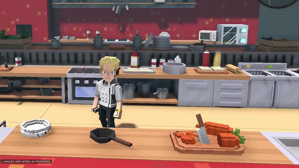 The Hell's Kitchen game will sit on the virtual reality Metaverse in a platform called The Sandbox