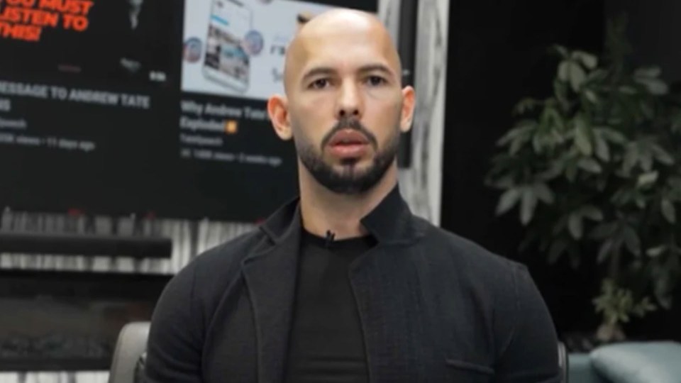 Andrew Tate was banned from most social media platforms in August 2022