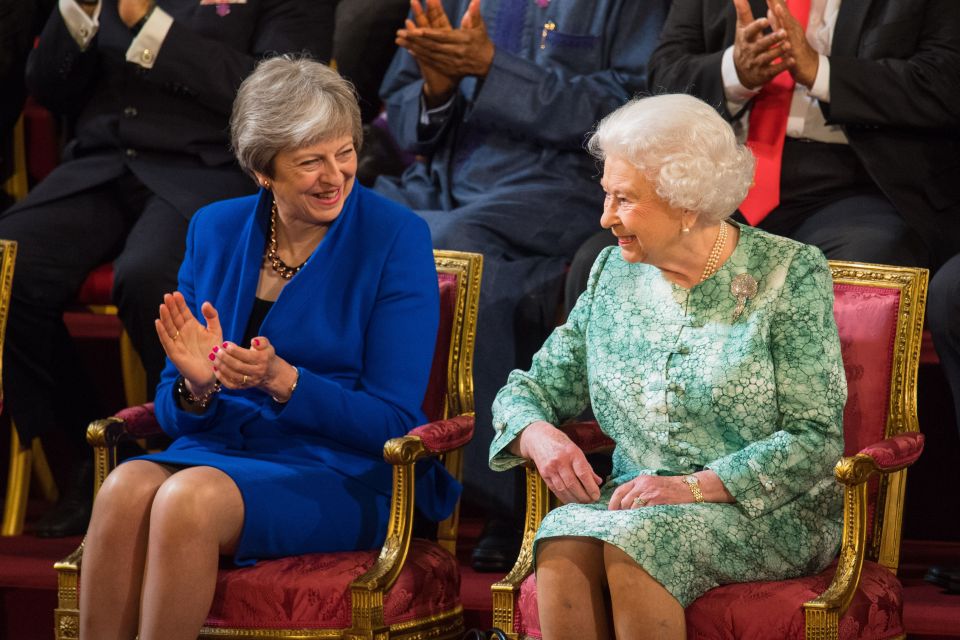 Theresa May recalled a particularly funny meeting with the Queen